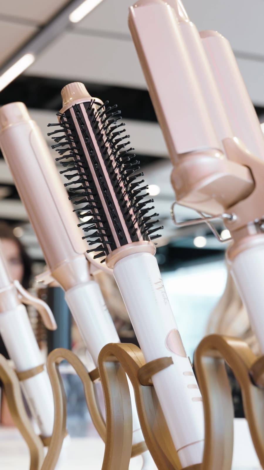 The vertical cut of the Beauty Works Live reel