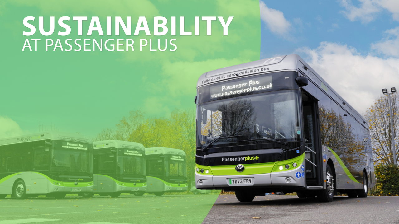 Passenger Plus electric buses, from the Sustainability film